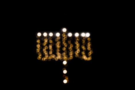 Hanukkah menorah
